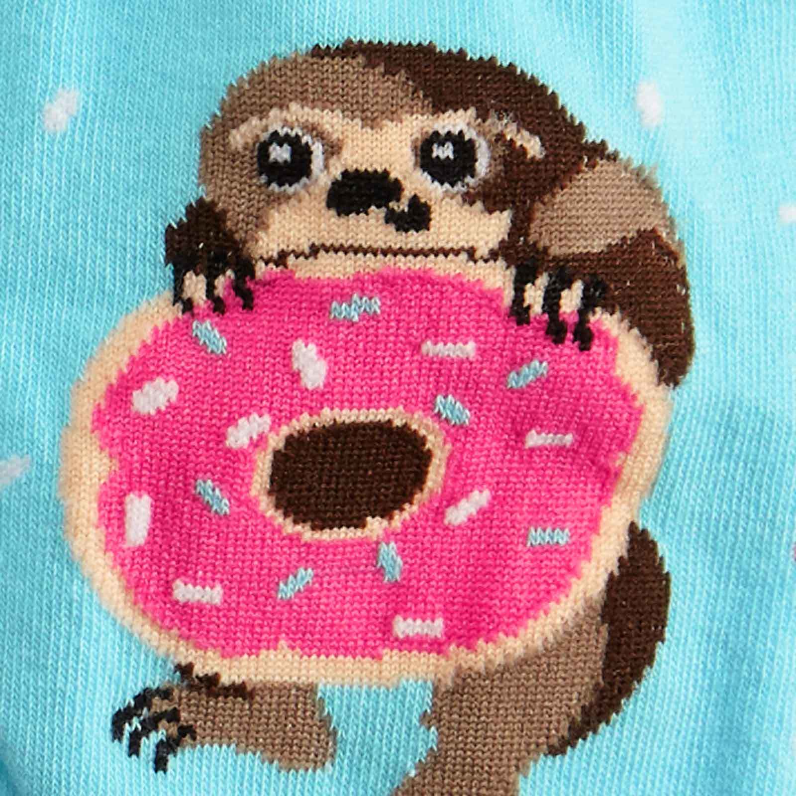 Women's - Snackin' Sloth Crew Socks