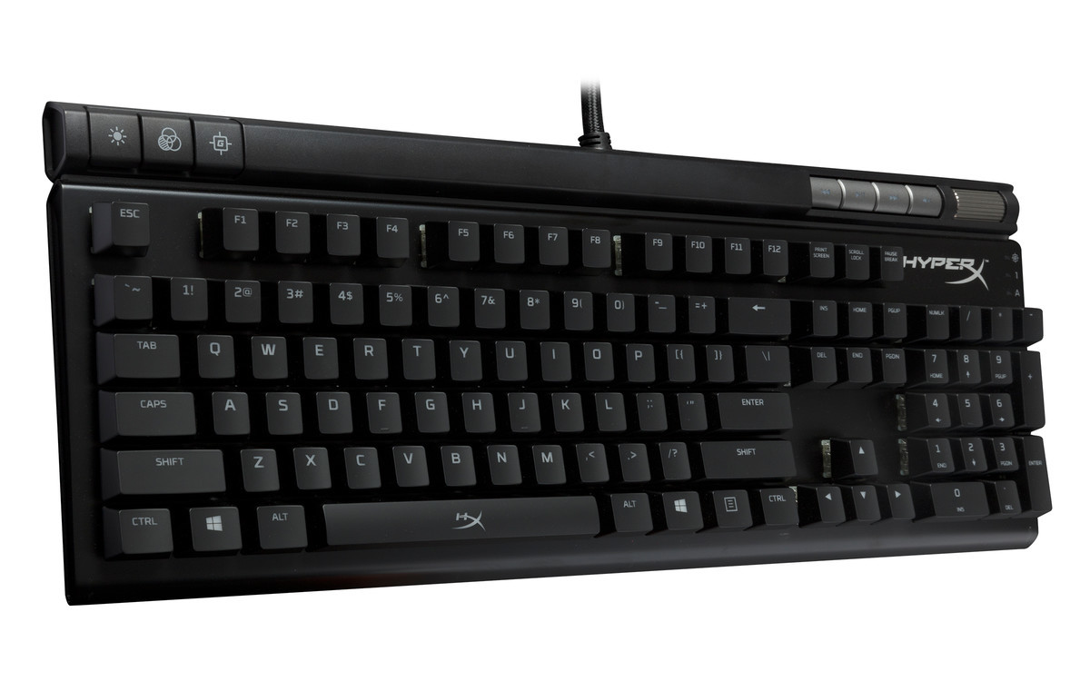 HyperX Alloy Elite RGB Mechanical Gaming Keyboard (Cherry MX Brown) for PC image