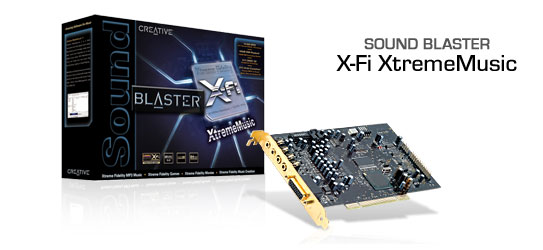 CREATIVE LABS SoundBlaster X-Fi Xtreme Music image