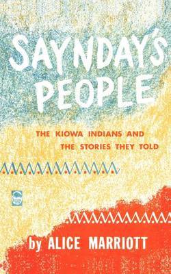 Saynday's People by Alice Marriott image