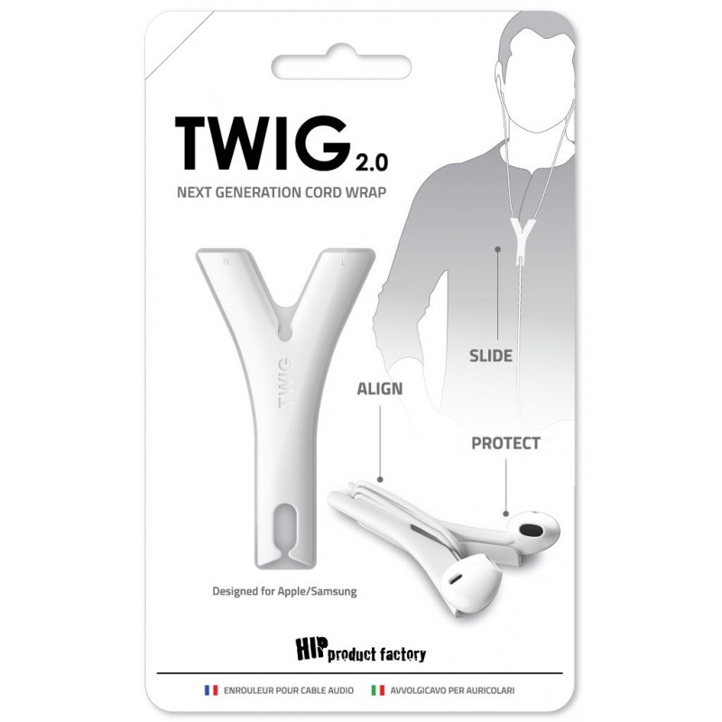 TWIG Cord Wrap - White image