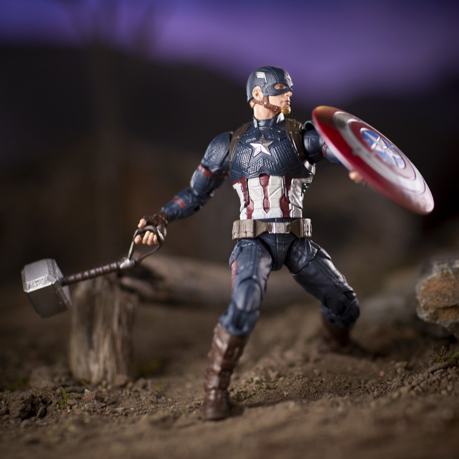 Marvel Legends: Worthy Captain America - 6" Action Figure image
