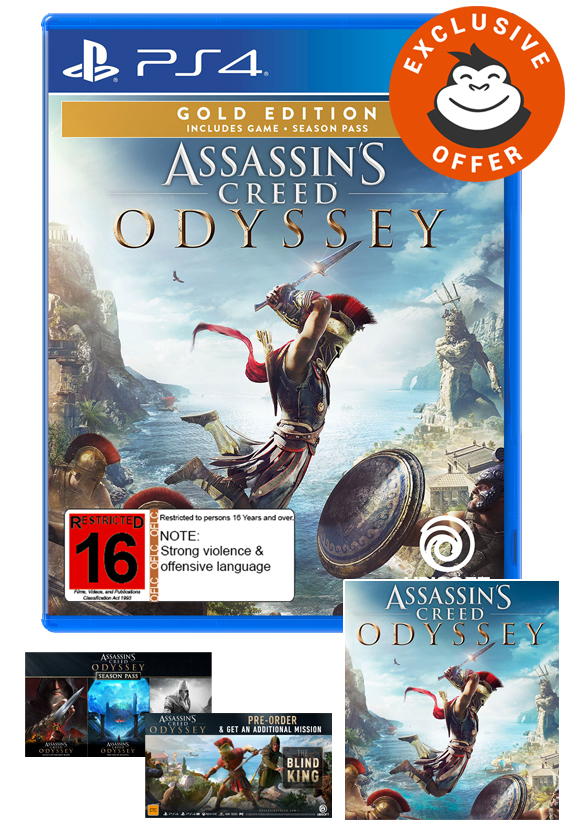 Assassin's Creed Odyssey Gold Edition for PS4 image