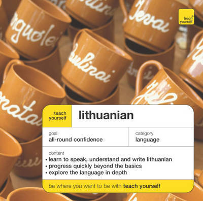 Teach Yourself Lithuanian by Meilute Ramoniene image