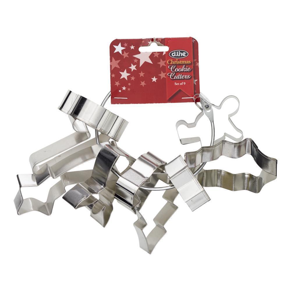 Christmas Cookie Cutter - Set of 9