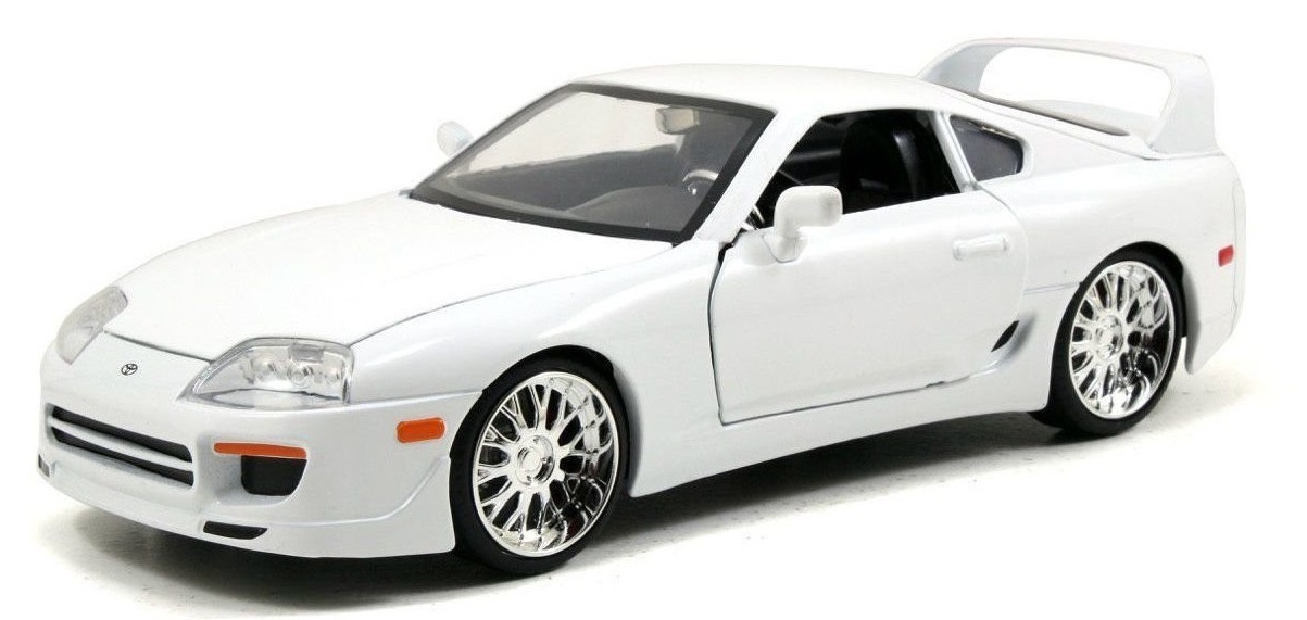 1/24 Brian's Supra (White) - Diecast Model image