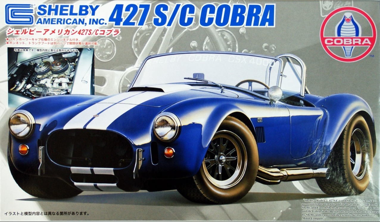 1/24 Shelby Cobra 427SC Model Kit at Mighty Ape Australia