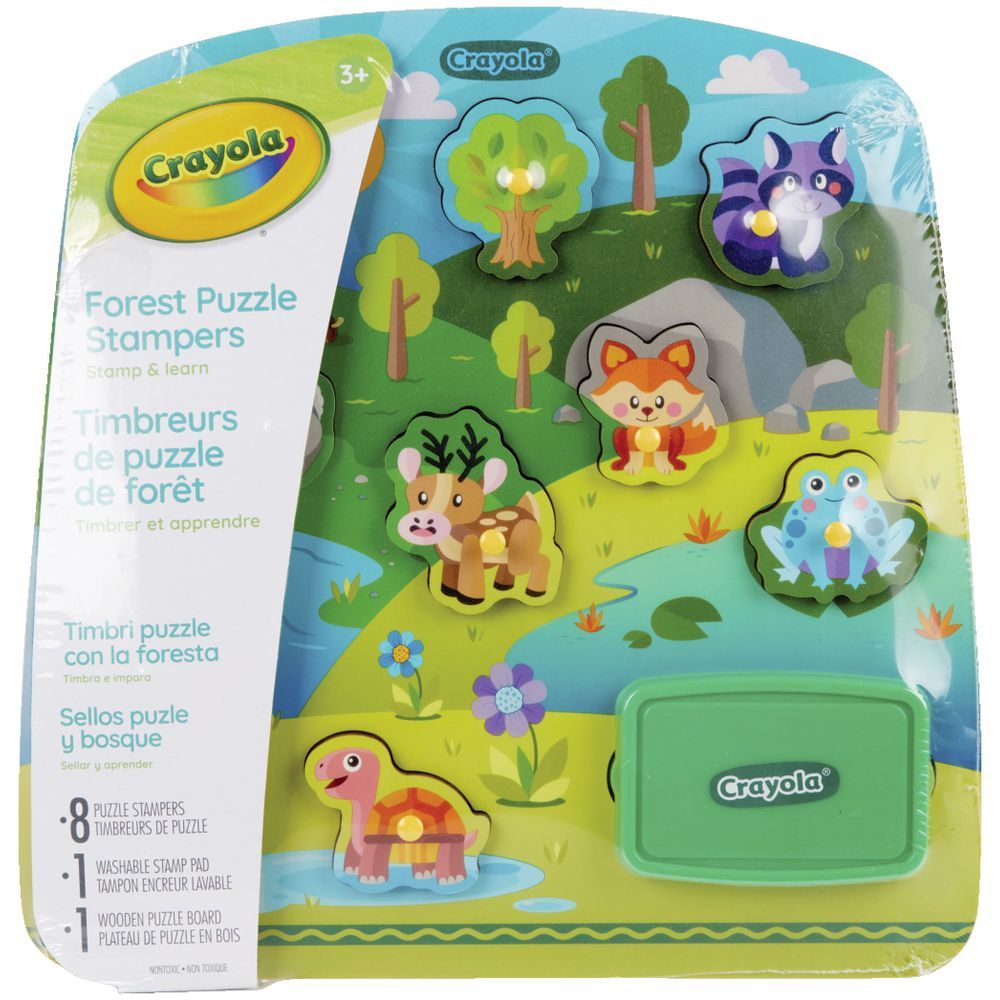 Crayola: Forest Animals Puzzle Stampers image