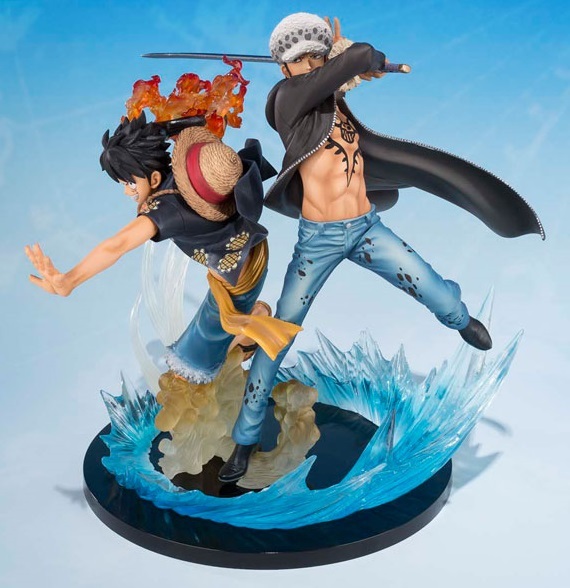 Figuarts Zero One Piece Monkey D. Luffy & Trafalgar Law Statue 5th