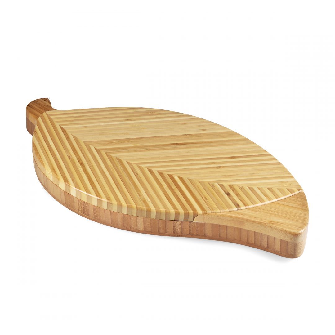 Picnic Time: Leaf Cheese Board & Tools Set