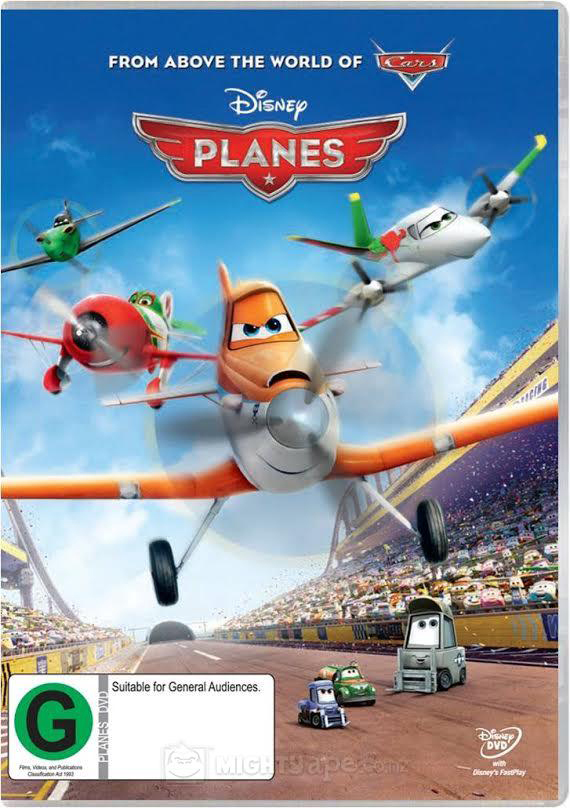 Planes on DVD image