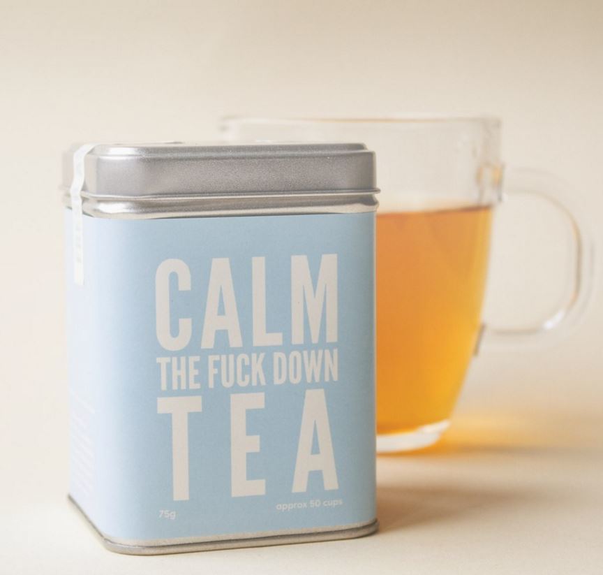 Calm the F*ck Down Tea image