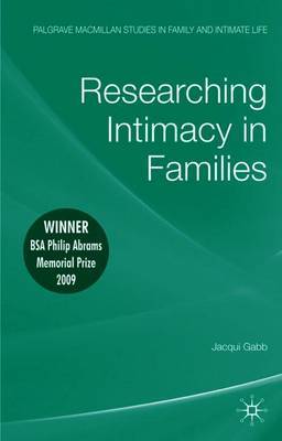 Researching Intimacy in Families by Jacqui Gabb image