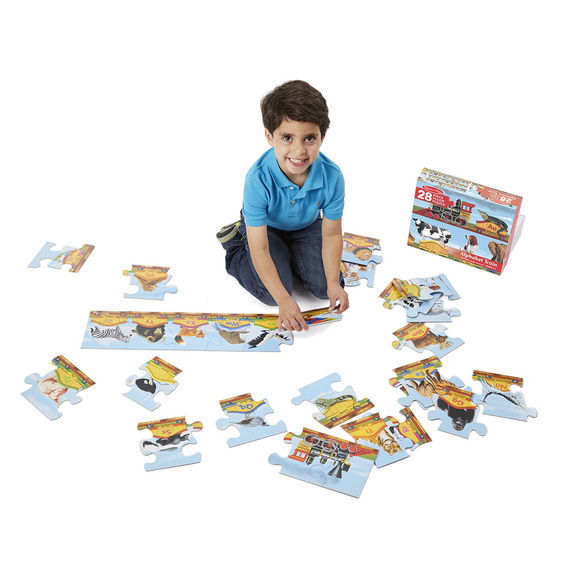 Melissa & Doug: ABC Alphabet Train Floor Puzzle 3 metre image