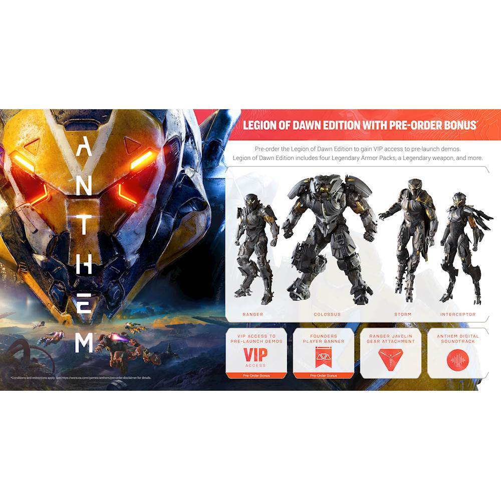 Anthem: Legion of Dawn Edition for PS4 image