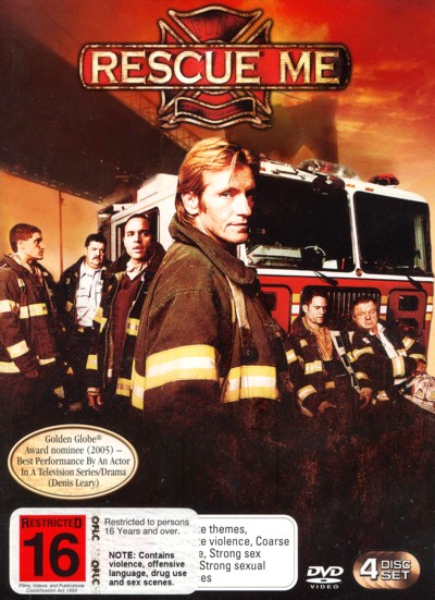 Rescue Me - Complete Season 1 (4 Disc Set) on DVD image