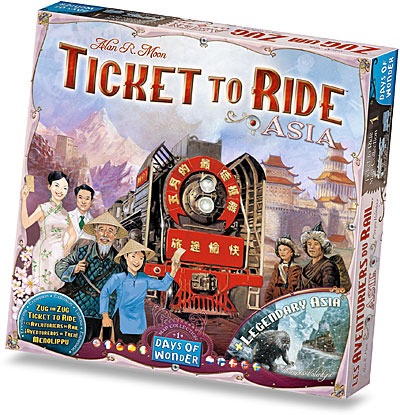 Ticket To Ride: Asia Expansion image