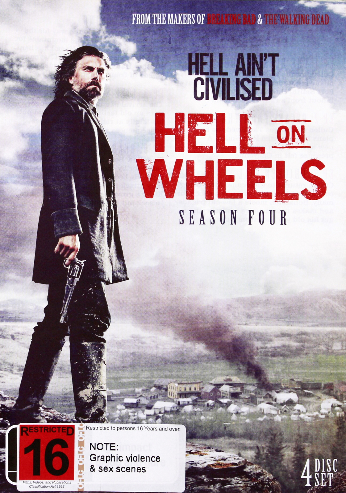 Hell On Wheels - Season Four on DVD