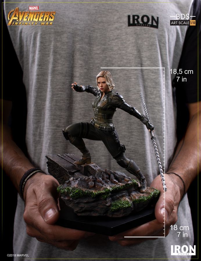 Marvel: 1/10 Black Widow - Battle Diorama Statue image