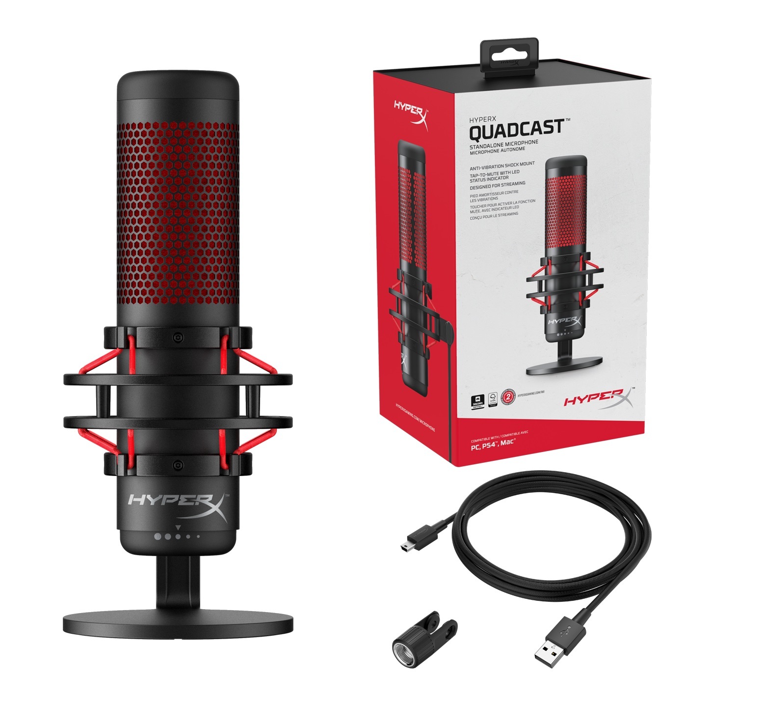 HyperX Quadcast Microphone for PC image