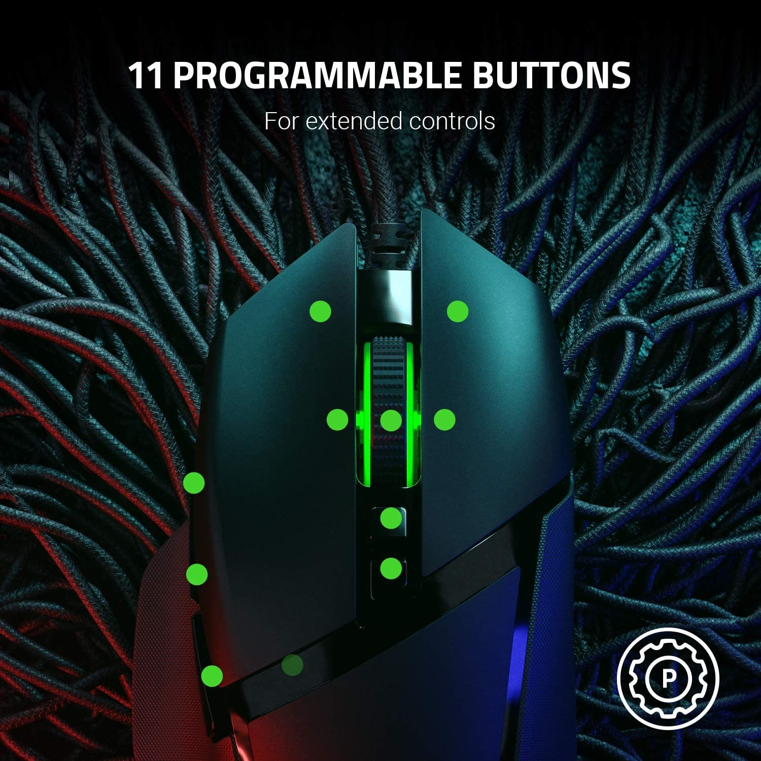Razer Basilisk V2 Wired Gaming Mouse for PC image