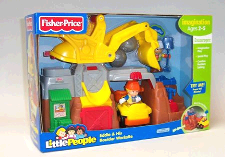 Fisher Price Eddies Boulder Worksite