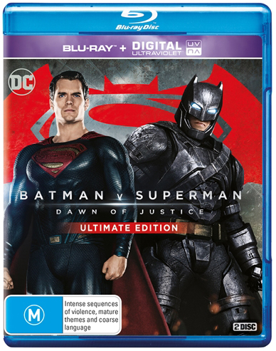 Batman v Superman: Dawn of Justice on Blu-ray