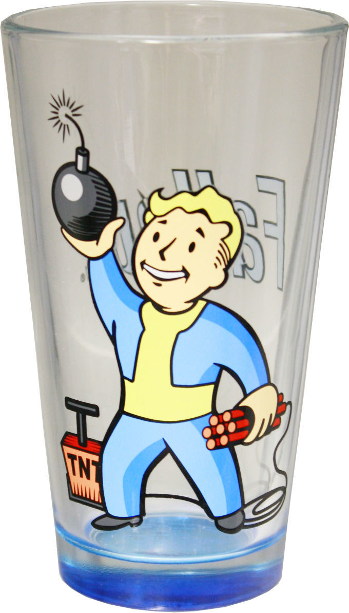 Vault Boy Demolitions - Pint Glass image