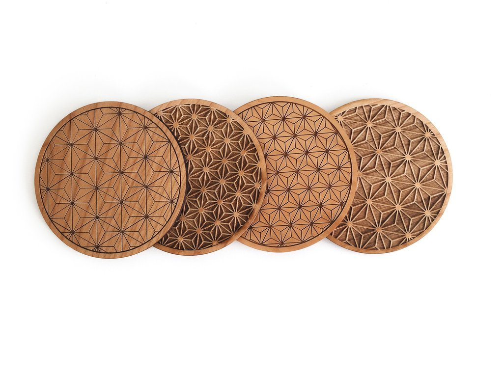 Cardtorial Starburst Coasters image