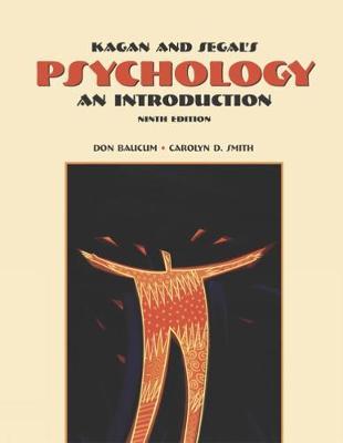Cengage Advantage Books: Kagan and Segal's Psychology by Carolyn Smith image