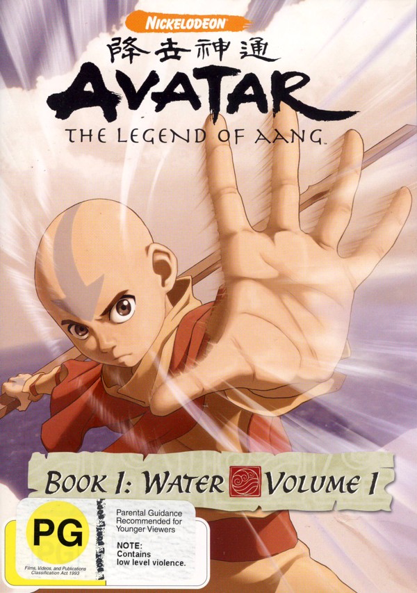 Avatar: The Last Airbender - Book 1: Water - Volume 1 on DVD image