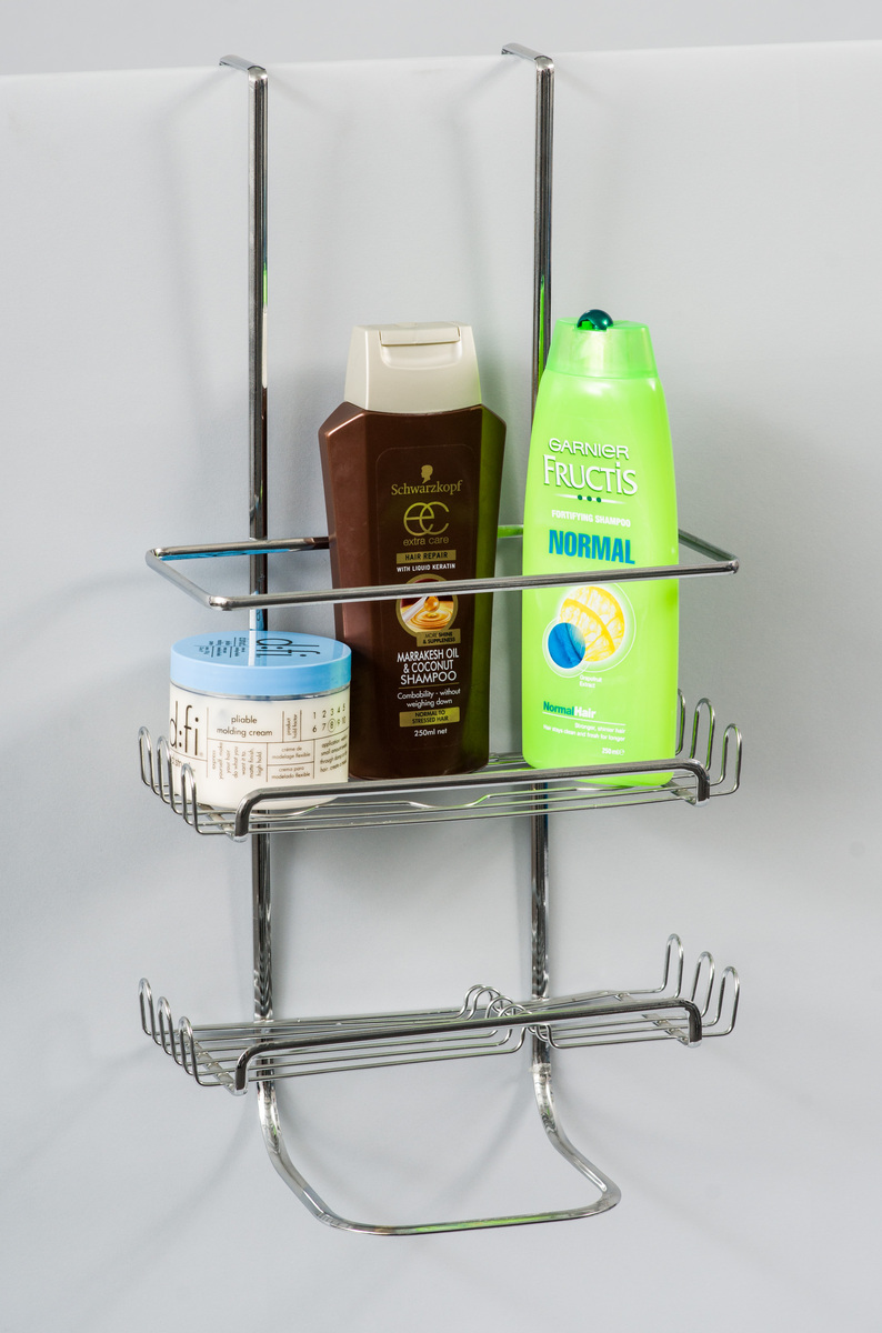 L.T. Williams: 2 Tier Chrome Shower Caddy image