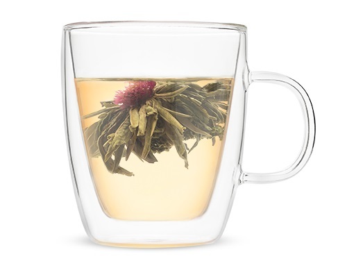 Pinky Up: Avery Double Walled - Glass Tea Mug image