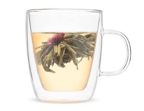 Pinky Up: Avery Double Walled - Glass Tea Mug