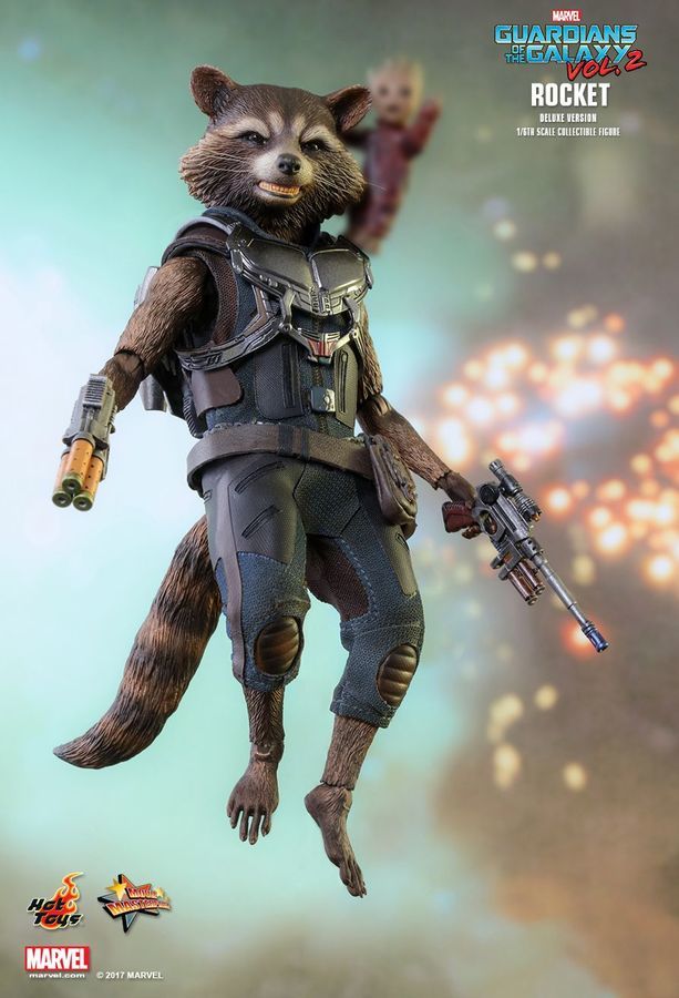 Guardians of the Galaxy: Vol. 2 - Rocket Deluxe 6" Scale Action Figure