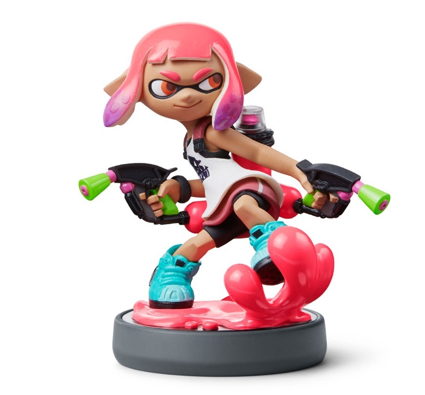 Nintendo Amiibo New Inkling Girl - Splatoon Collection for image