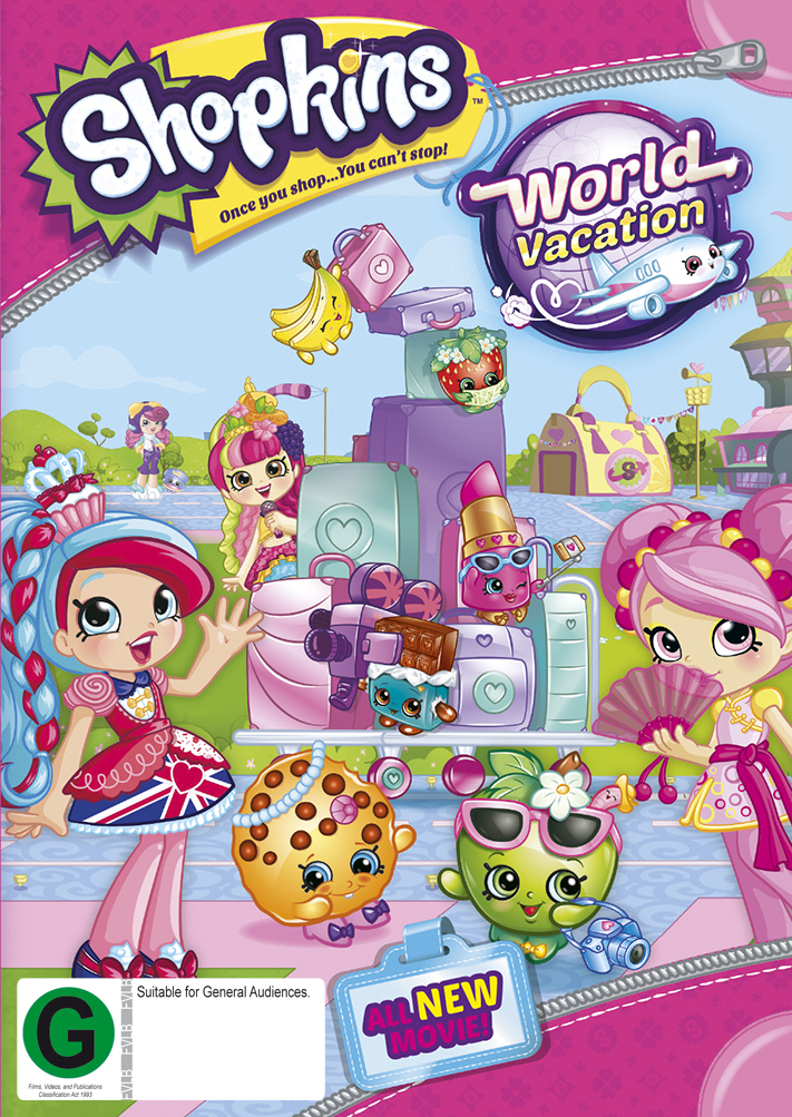 Shopkins - World Vacation on DVD