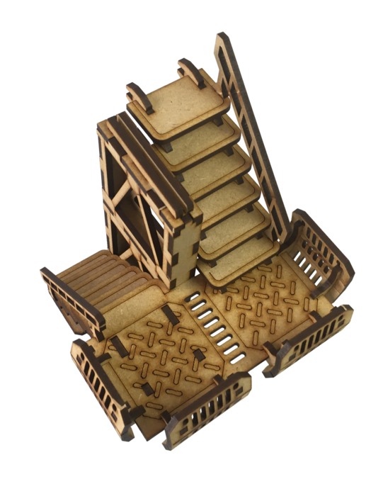 TTCombat: Tabletop Scenics – Sector 3 Stairs image