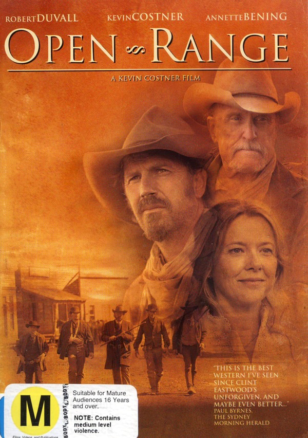 Open Range on DVD image