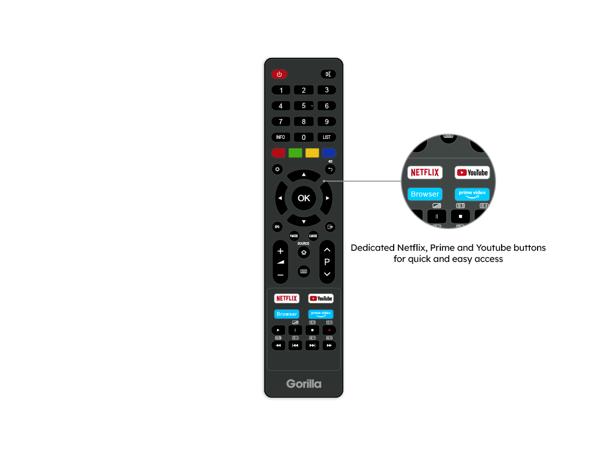 Gorilla 42" FULL HD Smart TV image