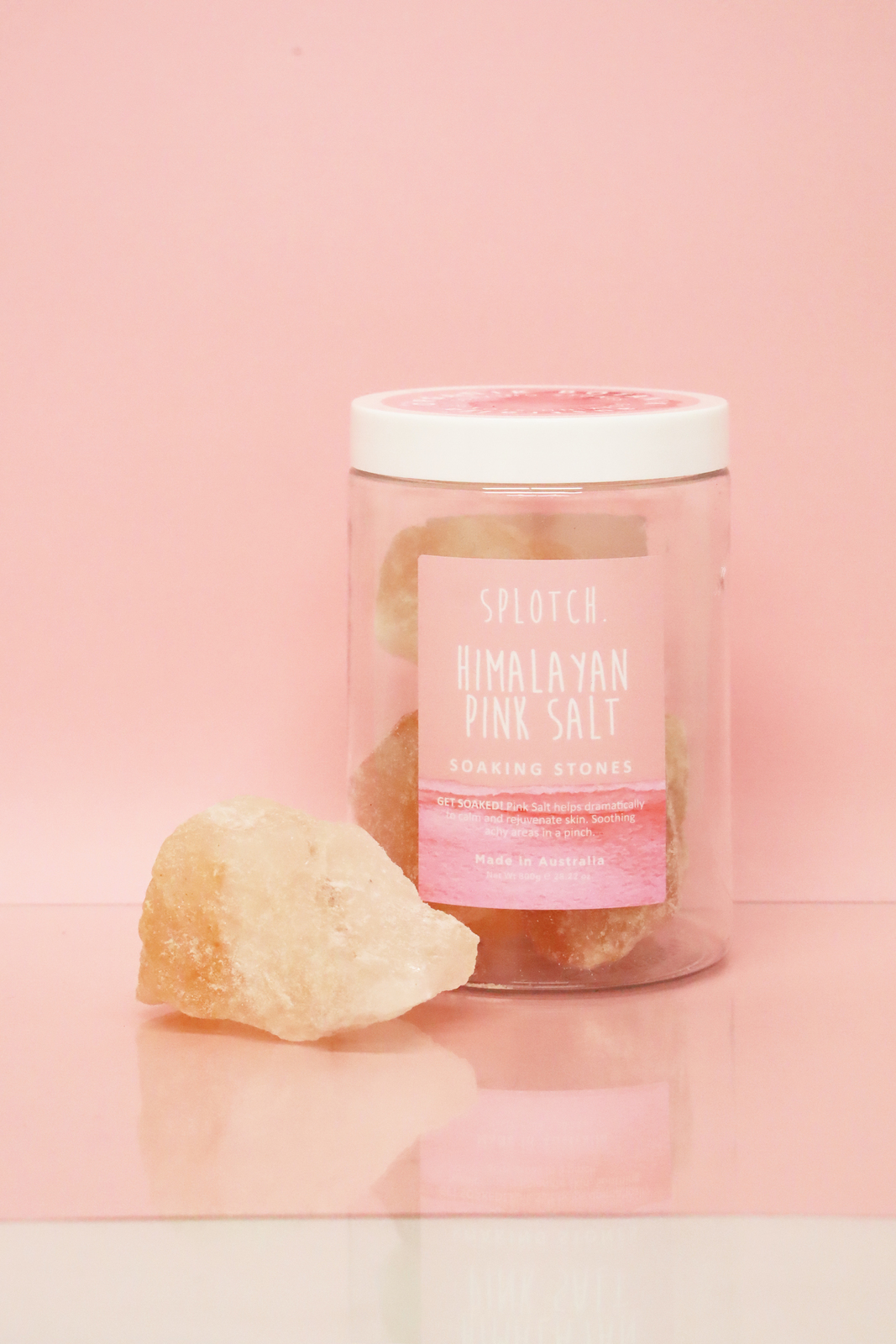 Buy Splotch Soaking Stones Himalayan Pink Salt at Mighty Ape NZ
