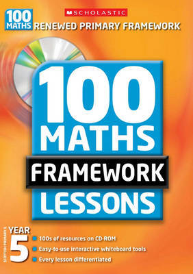 100 New Maths Framework Lessons for Year 5 by Yvette McDaniel image