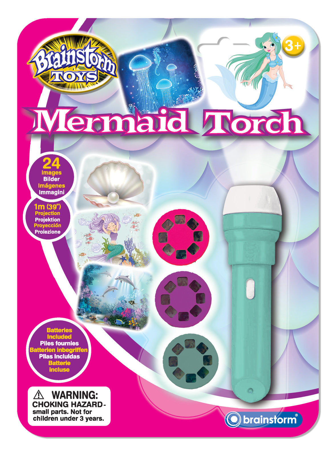 Brainstorm Toys: Mermaid Torch & Projector