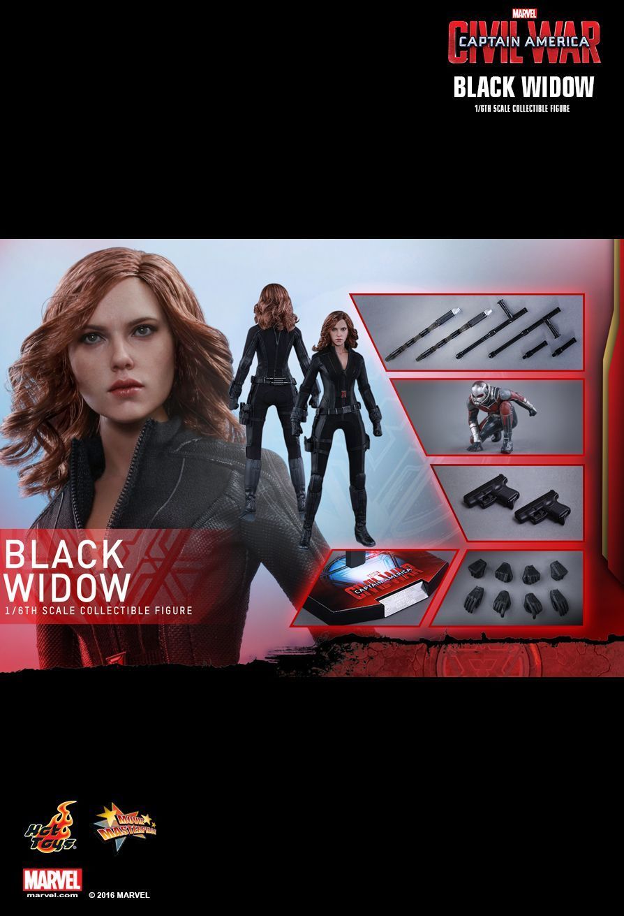 Captain America: Civil War - Black Widow 1:6 Scale Figure