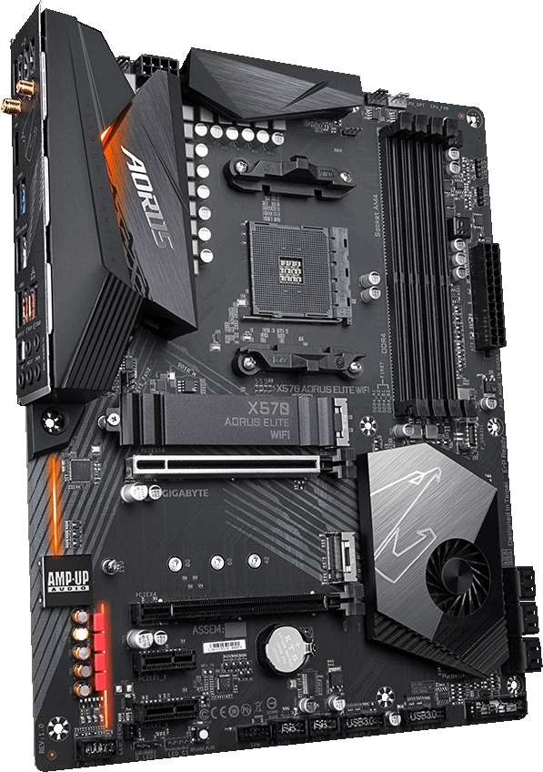 Gigabyte X570 Aorus Elite Wifi AMD Motherboard image