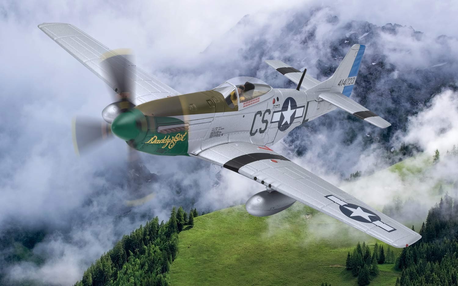 Corgi Aviation 1/72 P-51D Mustang "Nooky Booky III" - WWII Legends #AA32207 (MIB 2004)
