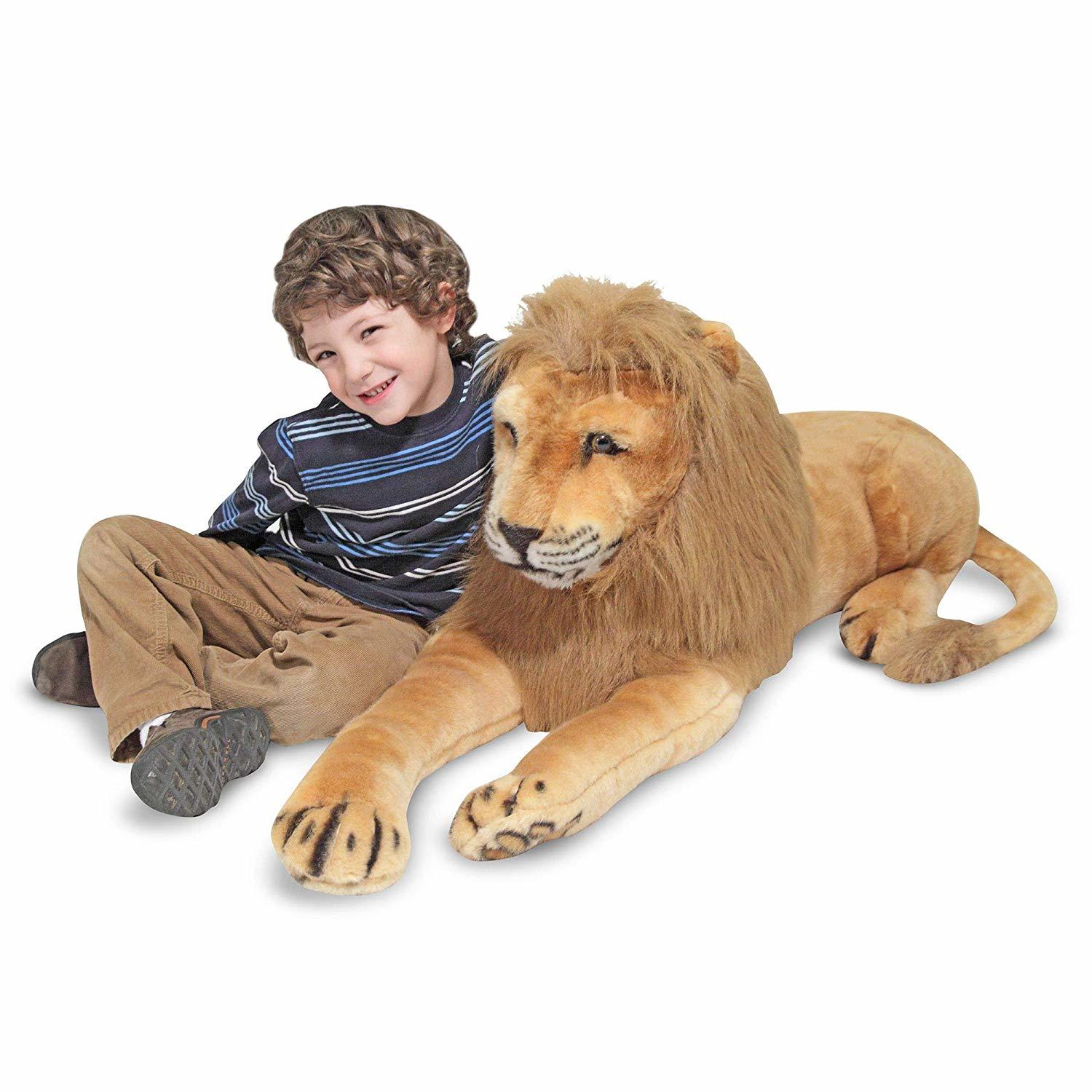 Melissa & Doug: Lion Giant Stuffed Animal Plush image