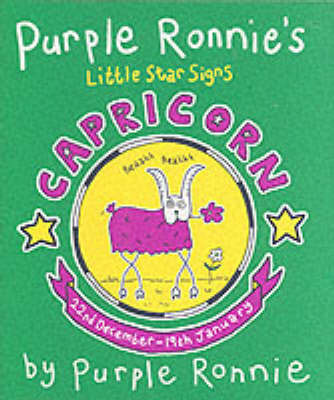 Purple Ronnie's Little Star Signs: Capricorn on Hardback by Purple Ronnie