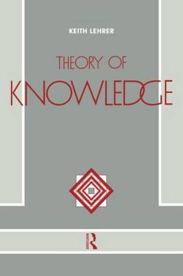 Theory of Knowledge by Keith Lehrer image