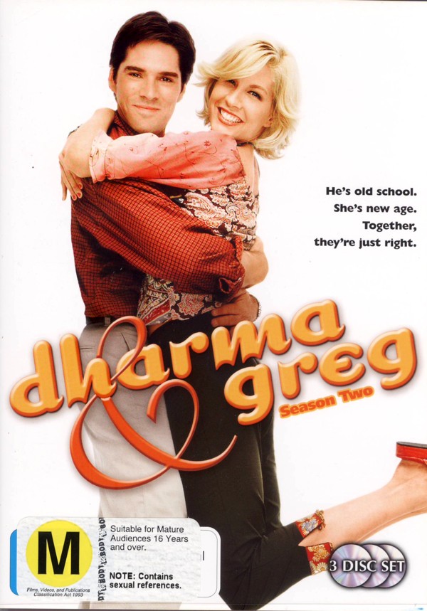 Dharma and Greg - Season 2 (3 Disc Set) on DVD image